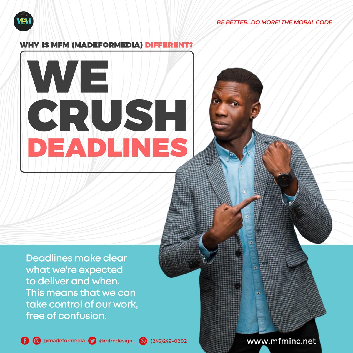 MFMDESIGN_'s tweet image. We thrive on creating brands people want and love. 
We value your time
We crush your deadlines
We create solutions
#design #graphicdesign #projects #madeformedia #share #marketing #digitalmarketing #designfirm #branding