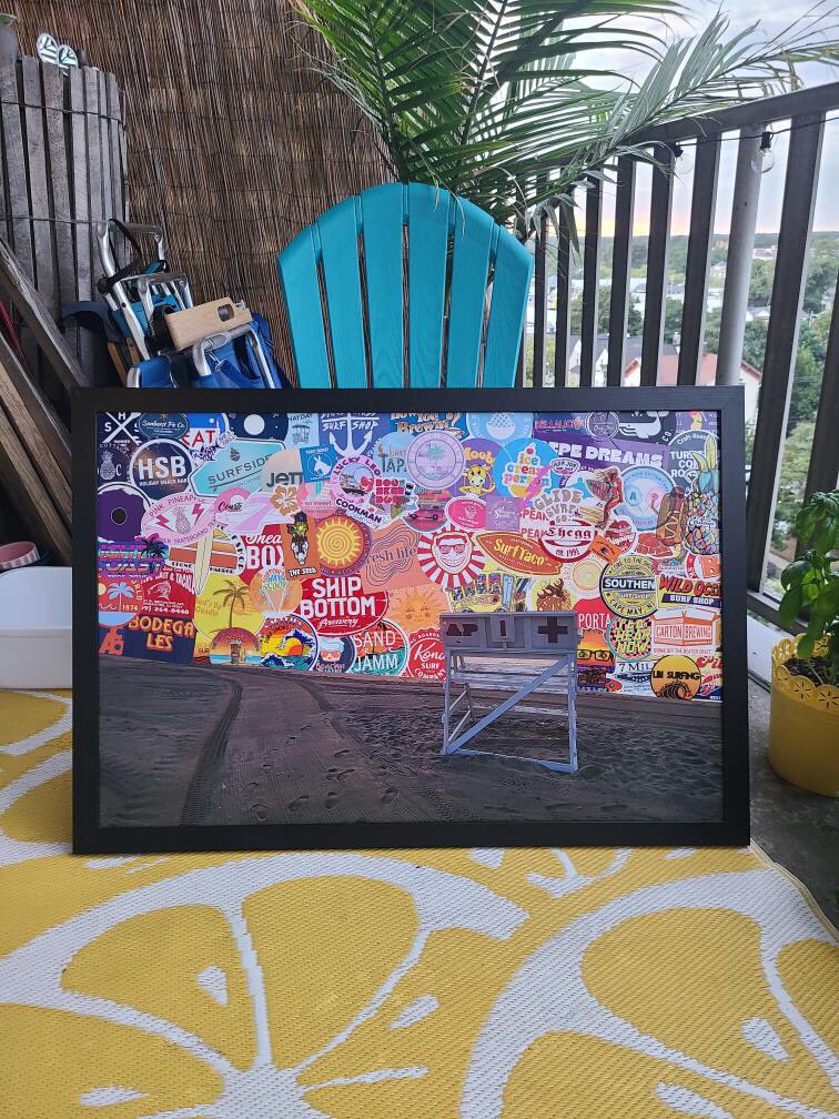 haydaycoffee's tweet photo. We love when our coffee sparks creativity, and we sure do enjoy seeing the art we’re apart of! 

NJshoreart (on IG) included our new rebranded sticker in their latest beachfront, stickered-sky piece. 

Can you spot us?! 👀 https://t.co/txl3Bh2Rut