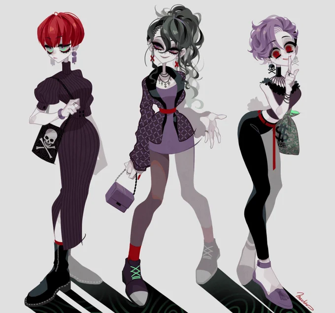 ヴィランズバウンドコーデ(再掲) 
