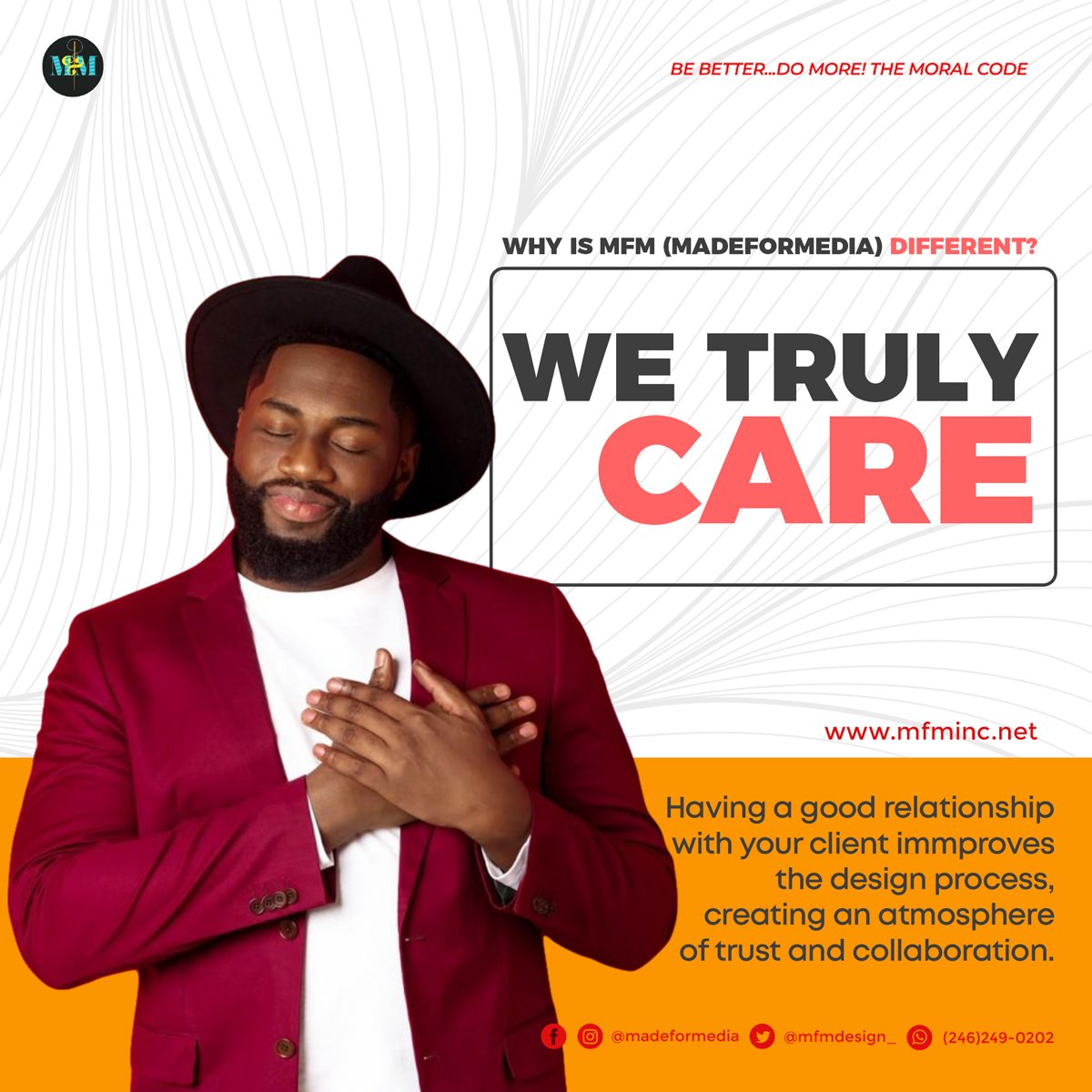 MFMDESIGN_'s tweet image. No matter what...we know times are hard, and everyone is under pressure but we do care and what to see your brand grow. 

#design #graphicdesign #projects #designer #logodesign #madeformedia #mfm #digitalmarketing #designfirm #branding