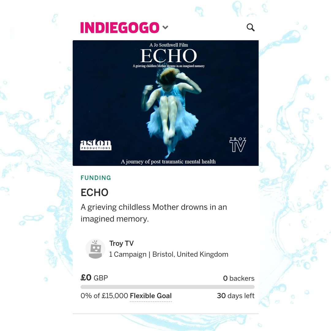 This highly ambitious but poignant short film needs additional financial support in order to create ECHO.
We have just launched a fundraising campaign on IndieGoGo. Check it out with the link in the bio:
#donation #crowdfundingplatforms #crowdfunder #indiegogo