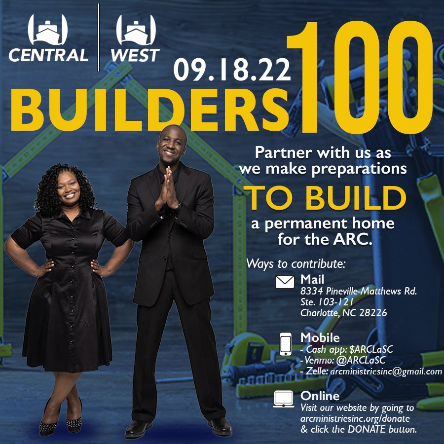 _arcministries's tweet photo. ARC, #SepTIMBER had only been made possible by the faithfulness of each ARChitect in our quarterly "Builders 100"!
This Sunday let's continue to build a debt free facility with our faithful stewardship, in sowing a special seed of $100 - ARC, let's Build!
#ARCCentral #ARCWest https://t.co/sHWeGiPT0G