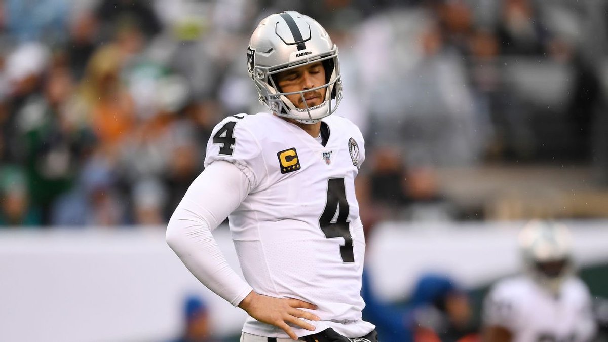 _PinheadSports's tweet image. Derek Carr in his last 12 starts: 

5 Wins - 7 Losses 
14 TD - 13 INT
11 Fumbles