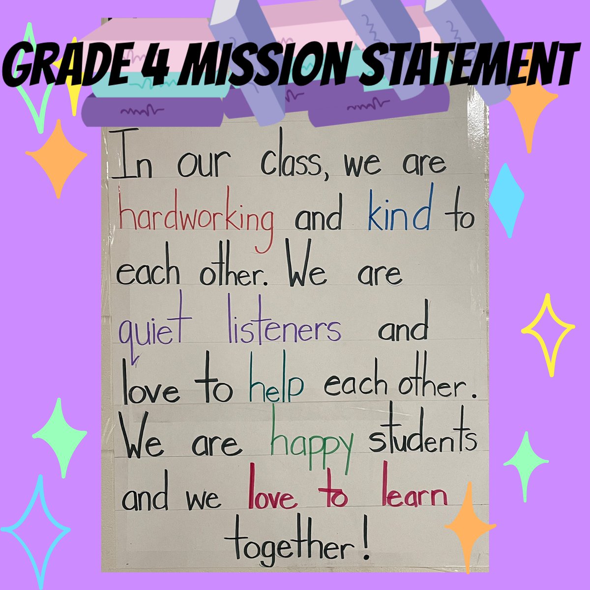 Our Grade 4 class synergized and crested our Class Mission Statement! <a href="/FMPSD/">Fort McMurray Public School Division</a> <a href="/FMPSD7Habits/">FMPSD Leader In Me</a> <a href="/ChristinaGFMPSD/">ChristinaGordon</a>