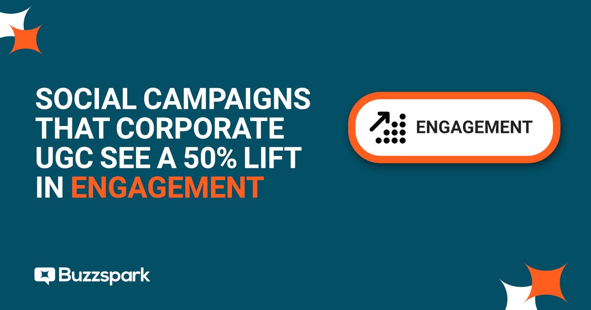 CreateBuzzspark's tweet photo. Boost engagement with UGC.
#SocialCommerce #SocialCurator #SocialMediaMarketing #SocialMediaMarketingStrategy #SocialMediaMarketingTips #SocialProof #UGCMarketing #UserGenerateContentMarketing #VisualMarketing #DigitalGrowth #Buzzspark #CreateBuzzspark https://t.co/eDAnnzoHtx