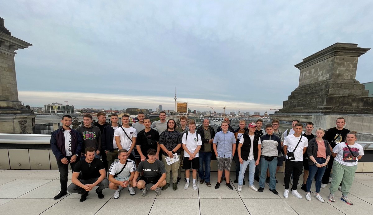 Hello from Berlin! 🌥️Our #trainees from Birlinghoven are on tour together once again. In addition to the diverse cultural program, the main goal is to get to know each other even better. Because only as a #team can we reach our goals together in the best possible way.