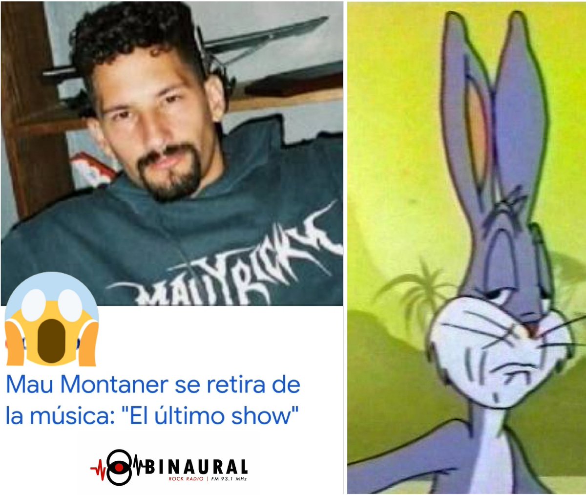 FMBinaural's tweet photo. Buen día! 😁
#Binauralmemes #humor #Rock #RockRadio #radioderock https://t.co/6b1skTDGBI