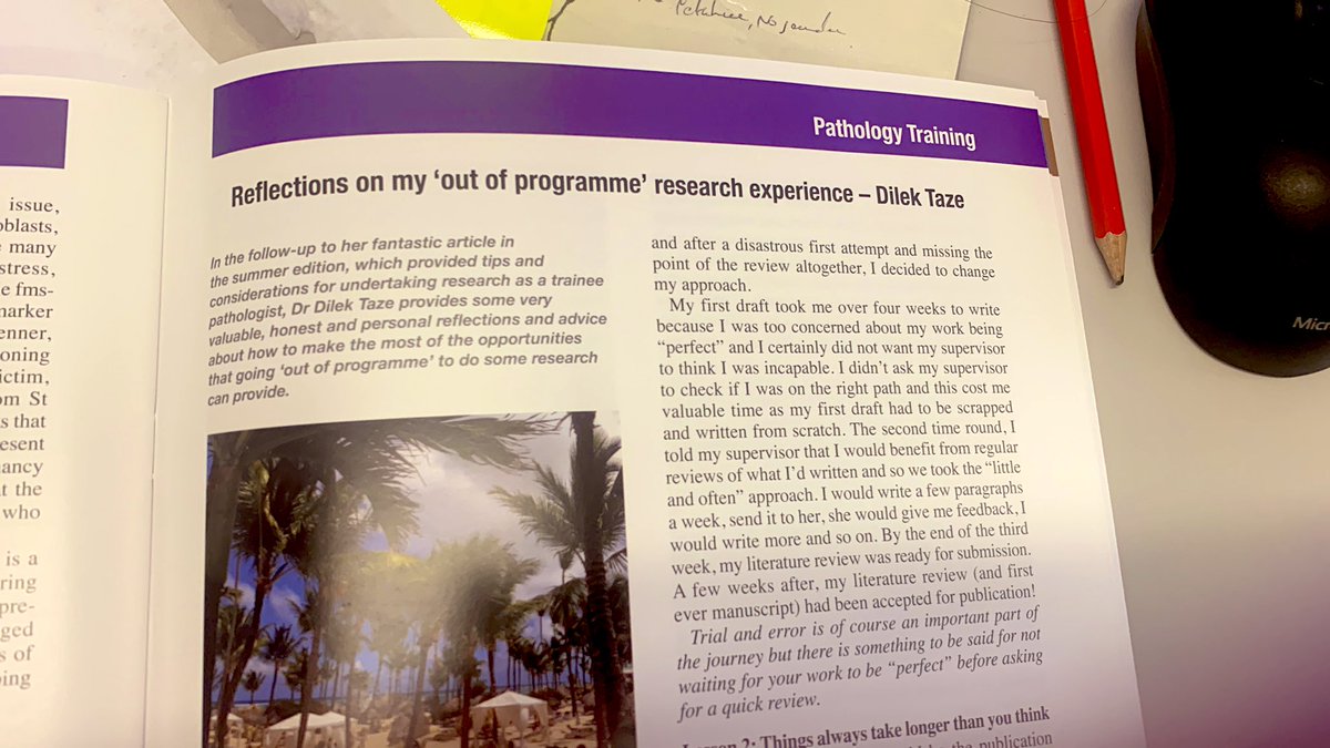 misskg91182's tweet image. Taking 5 minutes to read the next instalment in @ACP_Pathologist where @Dtaze11 talks about her #oopr doing #gca research funded by @LDShospcharity with @Sarah_L_Mackie and the team in @UoL_LICAMM #reflectionsonresearch #histopathology