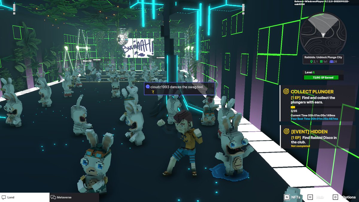 cloudz1993's tweet photo. @TheSandboxGame @RabbidsOfficial I just participated in the #SandboxAlphaS3Giveaway for a chance to win 500 SAND! Found the Disco Rabbid, check out my screenshot below!
👇 https://t.co/Lw40b1RQT1