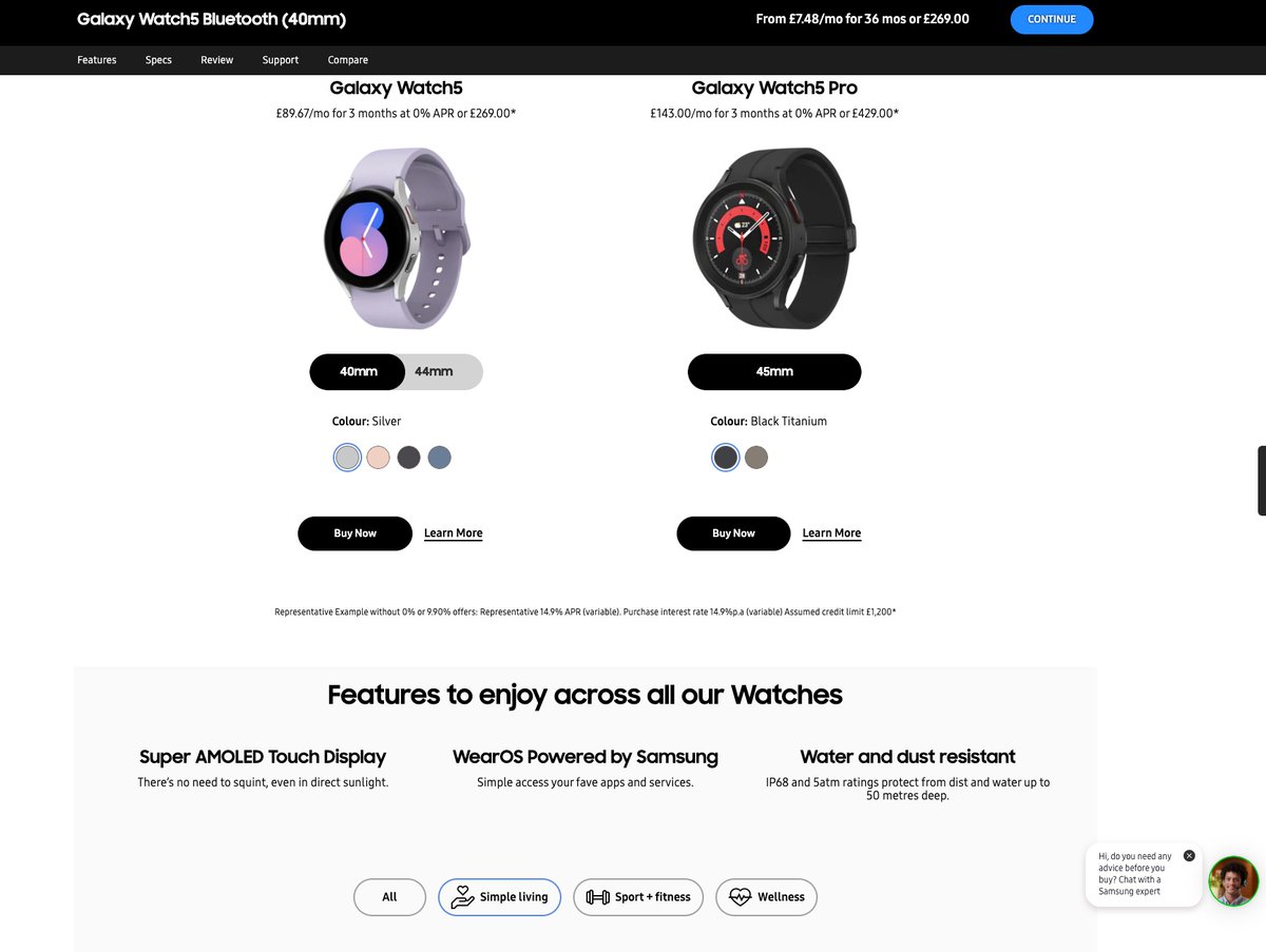 manesh_tailor's tweet photo. I didn't buy a Pocket Watch @SamsungUK I ordered a Galaxy Watch 5, but it comes without a strap according to your staff on the phone! WTF?! Your website doesn't state that, nor is there an option to add it to the order at purchase.  See your own website https://t.co/A2OiSsO5VP https://t.co/n9P0xzdgaj