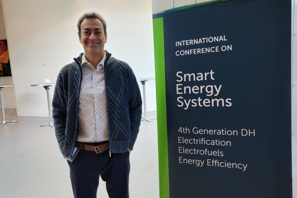Porque la I+D cruza fronteras, nuestro Ing. Investigador Iván Muñoz presentó estudio llevado adelante para determinar el potencial técnico-económico para desarrollo de proyectos de calefacción urbana en Chile, en 8va Conferencia Smart Energy Systems smartenergysystems.eu