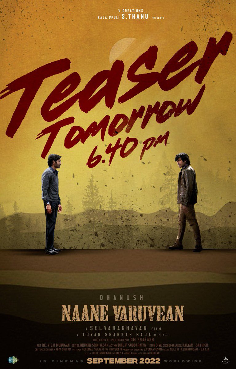 Naane varuven Teaser Tom at 6:40 pm
