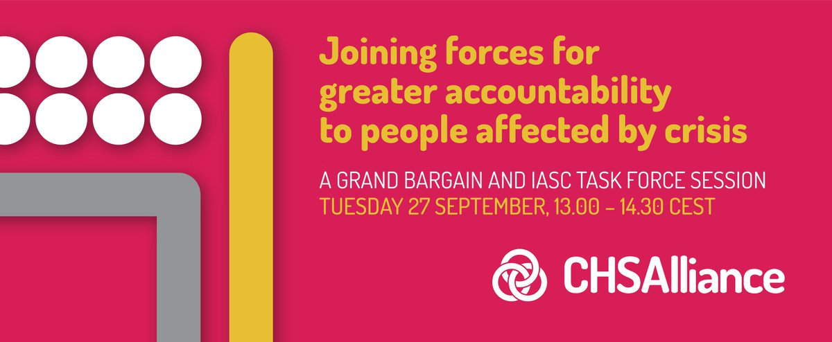CHS_Alliance's tweet image. Join together with your peers #DemandingAccountability for people facing crisis around the world at this vital #CHSExchange2022 conference session.

To #MakeAidWork better for those it serves, we need your views, ideas and energy!

Register now: bit.ly/CHSXchange22