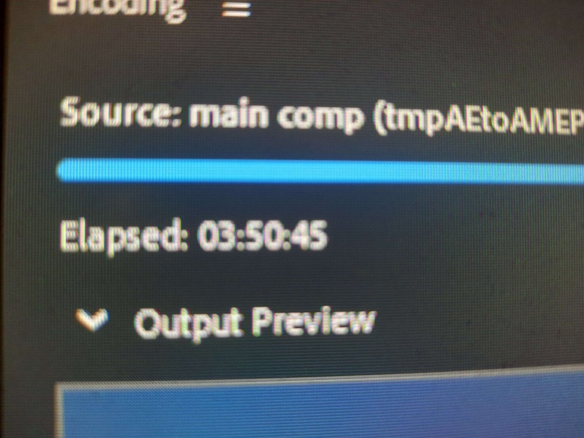 Hour 4: I've been rendering this video since I woke up, had breakfast and lunch while this video rendered
Currently 29°c for me