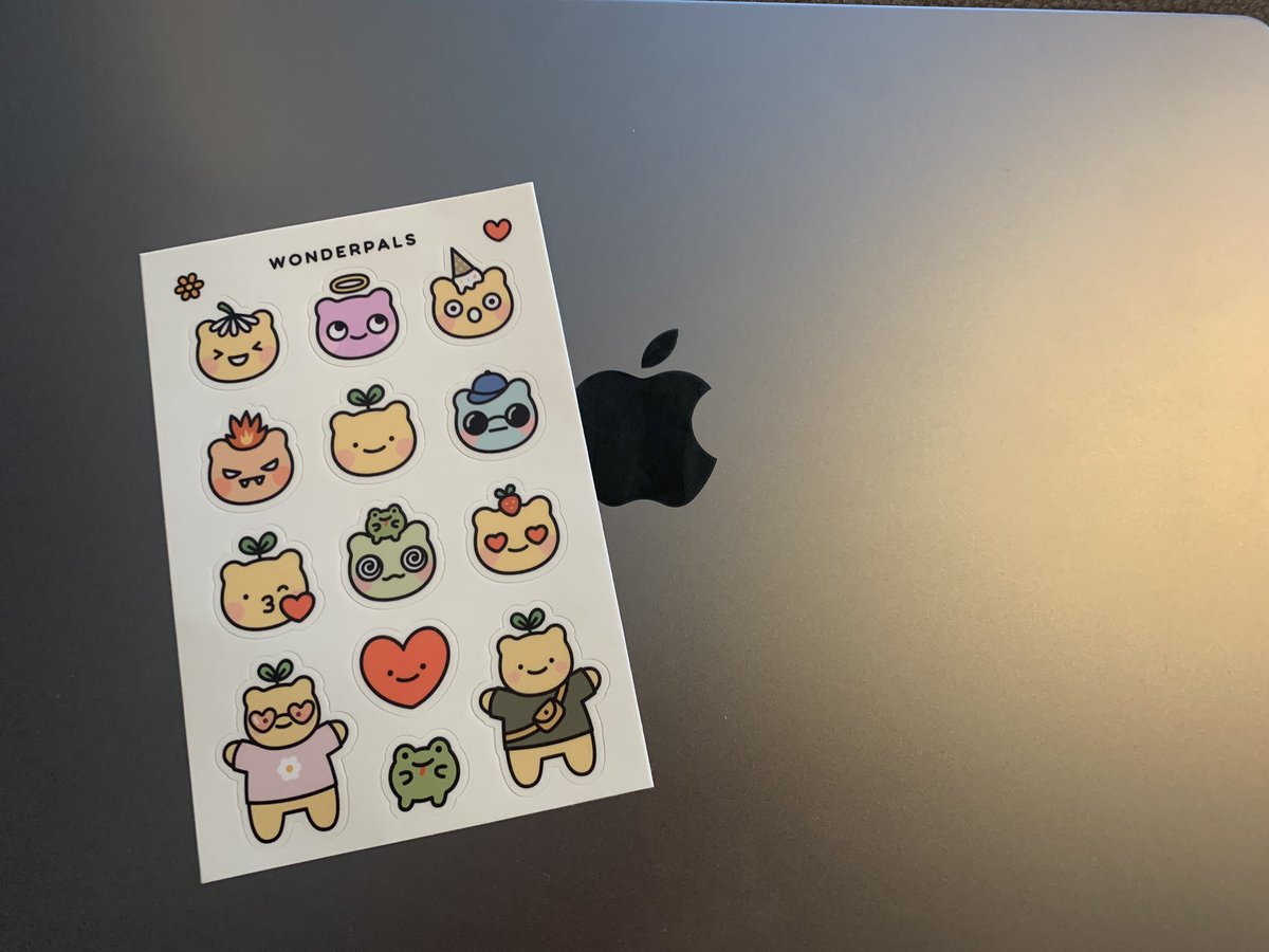 funlovingjenny's tweet photo. Yay! My sticker pack arrived!!
I won this from entering the summer hunt contest a little while ago.
Now it’s time to STICKER UP!
#wonderpals #Stickers #cutepfp #Ethereum https://t.co/6O5HNQ3j56