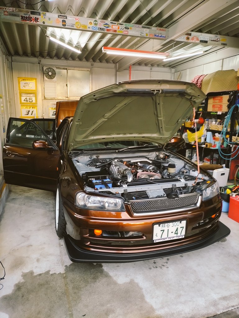 snf_neverdie's tweet photo. 車両を買う時は考えられなかったが今は後期顔の方が馴染んでしまったな https://t.co/onREbwG8eq