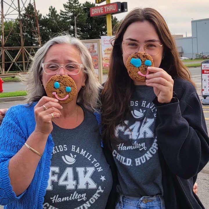 Food4Kids Hamilton (@food4kidshamont) on Twitter photo 100% of proceeds from <a href="/TimHortons/">Tim Hortons</a> #smilecookie sales in Hamilton provide food for 1425 kids in our program plus hunger relief programs supported by <a href="/HFShare/">Hamilton Food Share</a>
Sept 19 - 25 buy Smile Cookies and help us feed Hamilton.
food4kidshamilton.ca/events 100% of proceeds from <a href="/TimHortons/">Tim Hortons</a> #smilecookie sales in Hamilton provide food for 1425 kids in our program plus hunger relief programs supported by <a href="/HFShare/">Hamilton Food Share</a>
Sept 19 - 25 buy Smile Cookies and help us feed Hamilton.
food4kidshamilton.ca/events