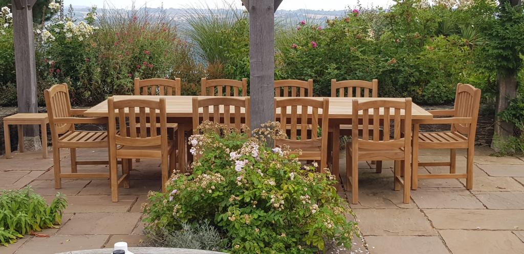 Are you looking for that perfect table and chair set that looks stylish, is robust &amp; will withstand the elements? We've got a great selection of tables to suit all your needs; from a two seater bistro set, to an extending 12 seater table! Tag us! 📸 zcu.io/y76b.