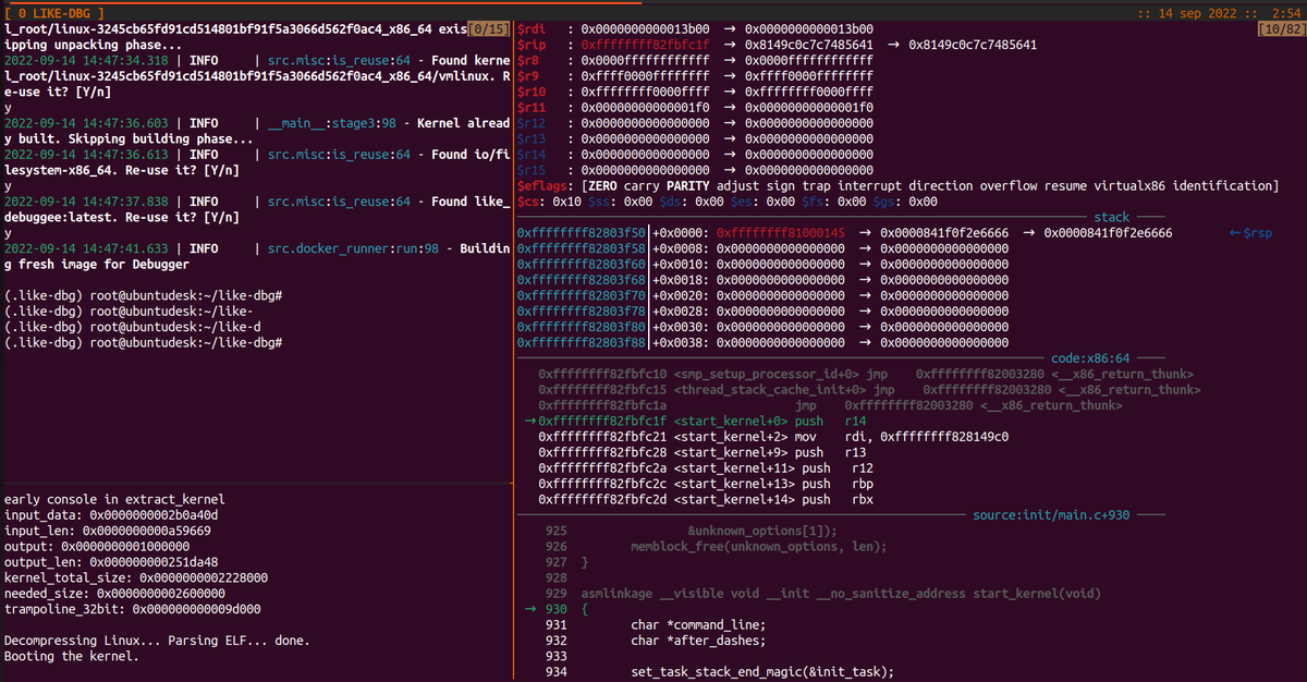 therealdreg's tweet image. github.com/0xricksanchez/… by @0xricksanchez awesome stuff! auto-steps to set up a Linux kernel debugging environment. Building the kernel, Creating a root file system to use with the kernel, Launching the kernel + file system as the debuggee, Attaching to the kernel as a debugger