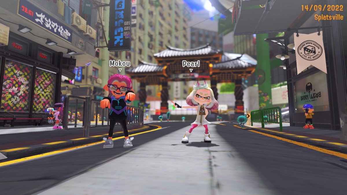 BlancAngry's tweet photo. Funny squid game is fun                                      #Splatoon3 #NintendoSwitch https://t.co/aSGZuOg4CG