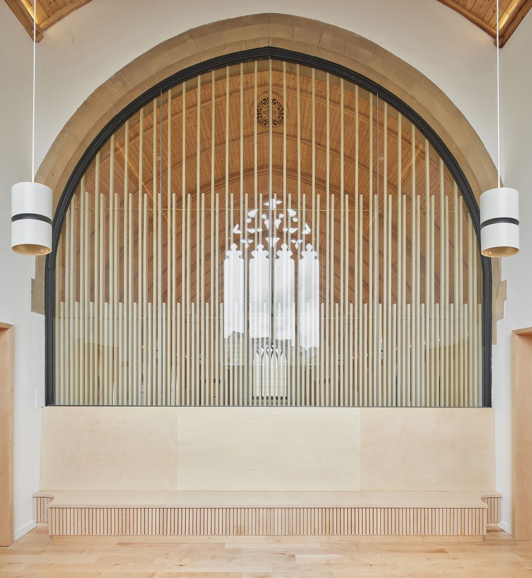 woodawards's tweet photo. The Greyfriars Charteris Centre is an elegant #timber refurbishment and extension of a former church which provides a flexible workspace, a community hub, an events space and a non-denominational sanctuary. #woodawards https://t.co/HvHa9oqfsy