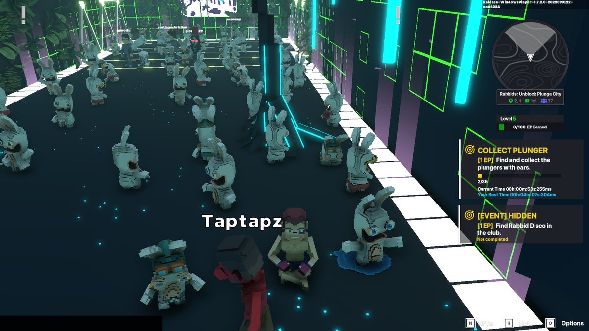 PIPOPIPO_ETH's tweet photo. @TheSandboxGame @RabbidsOfficial I just participated in the #SandboxAlphaS3Giveaway for a chance to win 500 SAND! Found the Disco Rabbid, check out my screenshot below!
👇 https://t.co/Yo8oC8Mrz3