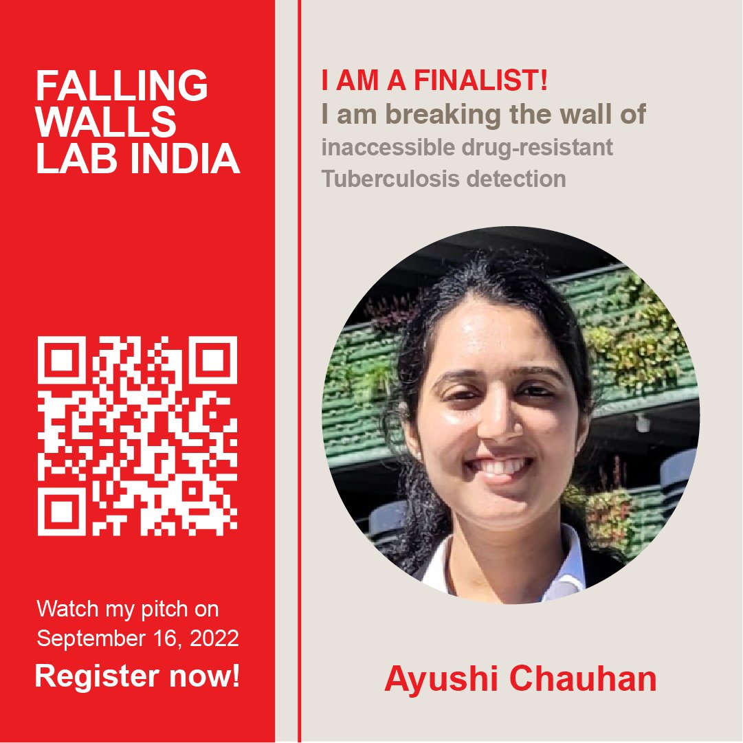 AYUSHIC9528's tweet photo. Catch me live at the @FallingWallsLab India 2022 Finale on 16th September organized by @DWIH_NewDelhi and @DAADIndia. Please vote for my idea and help me win #mentoring from TU9 universities in Germany! Register at: https://t.co/oXs0njjYjf
@chemengiisc @iiscbangalore https://t.co/NHOyYxqBva