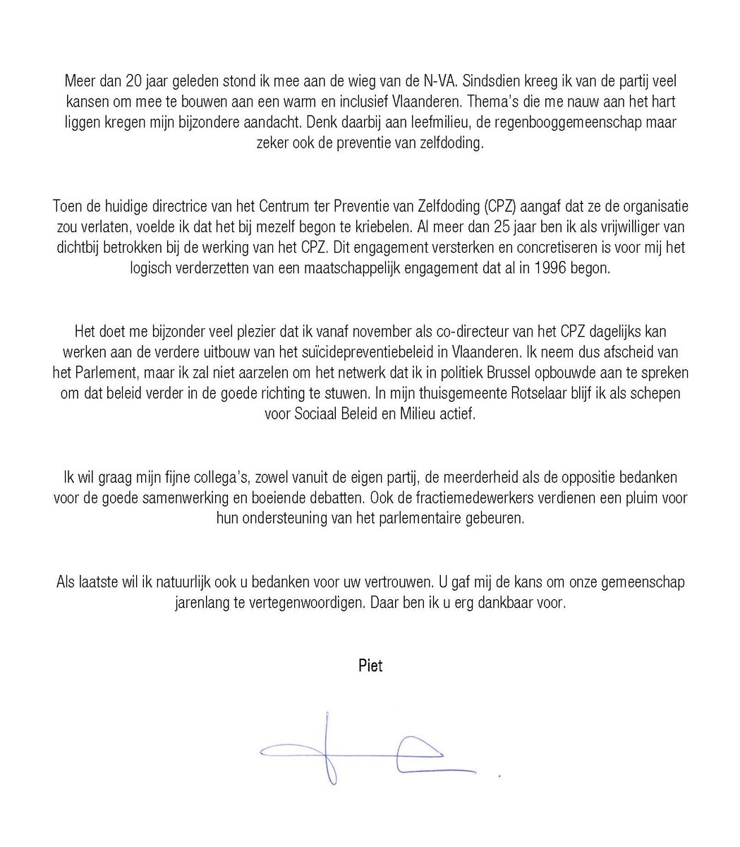 Een nieuw hoofdstuk.