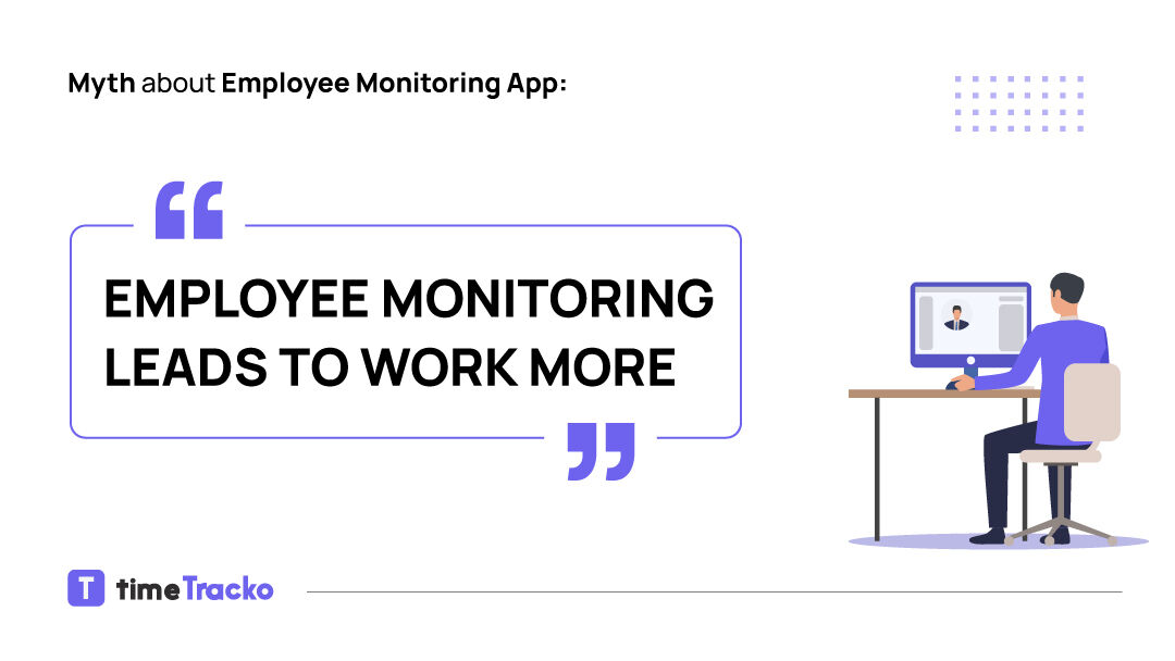 timeTracko's tweet image. It&apos;s a myth that employee monitoring apps lead to employees working more.  ❌ 

In fact, employees reported feeling more engaged and accountable for their actions with the app.☑️ 

#employeemonitoringapp #monitoringapp #timetracker #trackingwork #workspace #office #employee #work