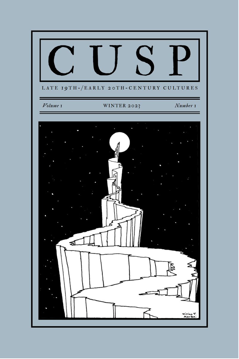 JHUPress's tweet photo. Hopkins Press is thrilled to announce the launch of Cusp: Late 19th-/Early 20th-Century Cultures. This new journal publishes field-defining scholarship, welcoming new perspectives on and voices from the period. Follow them at @CuspLate and read more here: https://t.co/9GxP50scoN https://t.co/DlHt414ZjU
