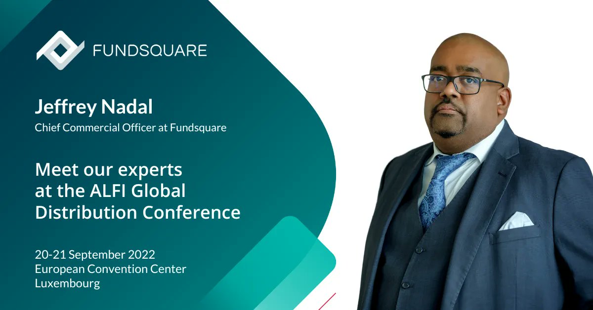 We are proud to sponsor the @ALFI Global Distribution Conference in Luxembourg on 20 and 21 September.

Come see us at booth 12.

Feel free to book a meeting with one of our experts: buff.ly/3EWJr0U 

We look forward to seeing you there!

#fundsquare #data #ALFI