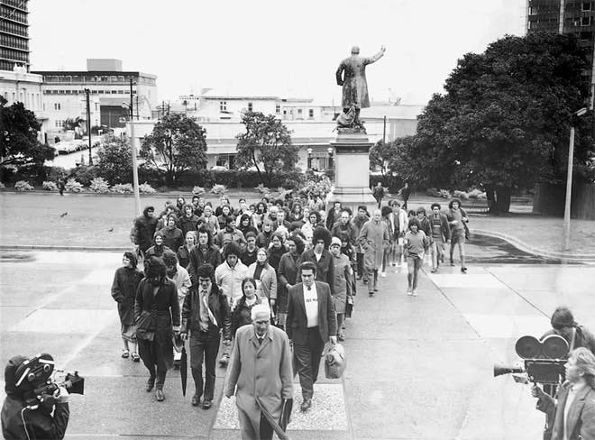 On this day in 1972, The Māori language Petition (Te Petihana Reo Māori) was delivered to Parliament. Today, Aotearoa New Zealand commemorates the 50th anniversary of Te Petihana. Kia kaha te reo Māori.   For more information, view here: reomaori.co.nz/petihana