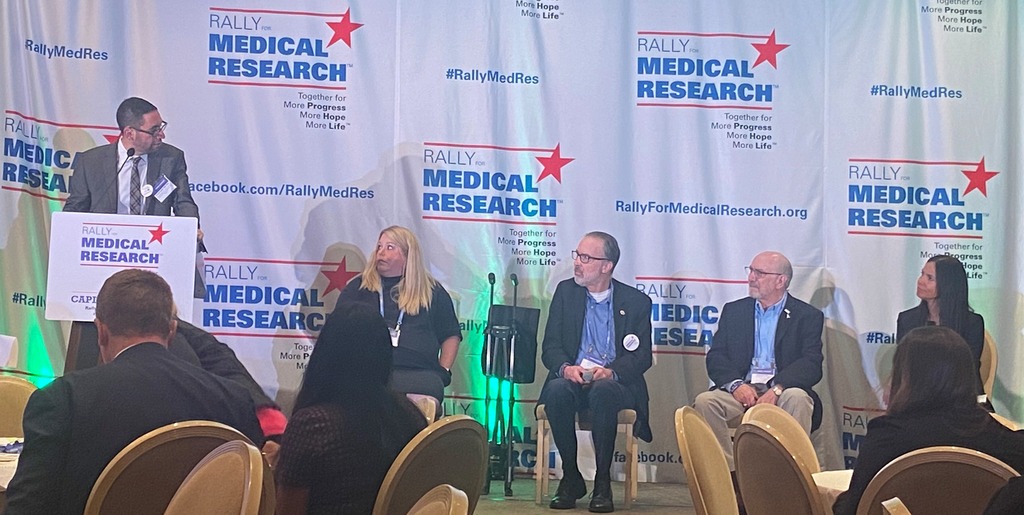 Rally for Medical Research (@rallyfornih) on Twitter photo "What Makes Us Rally":
The Rally for Medical Research Hill Day kicks off with an advocates panel discussion moderated by <a href="/DavidKalfaMD/">David Kalfa</a> and featuring <a href="/EDWARDCUTLER2/">EDWARD CUTLER</a>, <a href="/andreademaria/">Andrea L. DeMaria, PhD, MS</a>, and Katie Sale.
#RallyMedRes #FundNIH "What Makes Us Rally":
The Rally for Medical Research Hill Day kicks off with an advocates panel discussion moderated by <a href="/DavidKalfaMD/">David Kalfa</a> and featuring <a href="/EDWARDCUTLER2/">EDWARD CUTLER</a>, <a href="/andreademaria/">Andrea L. DeMaria, PhD, MS</a>, and Katie Sale.
#RallyMedRes #FundNIH