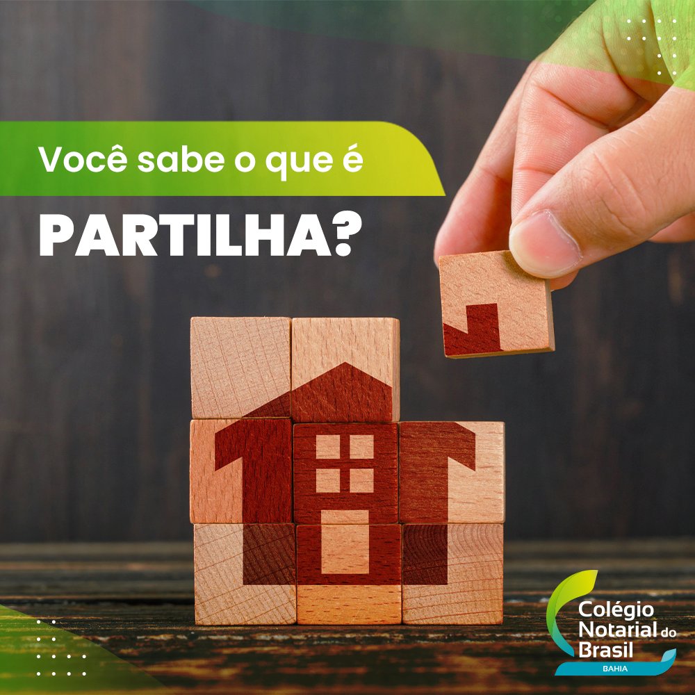 CNB_BA's tweet photo. A partilha é um instrumento jurídico por meio do qual é feita a divisão dos bens, direitos e obrigações deixados por pessoa falecida. Via de regra ocorre após o inventário.

Para saber mais acesse o nosso site!

#cartorios #partilha #partilhadebens #cnbba #cartoriodenotas https://t.co/V89EZvEovL
