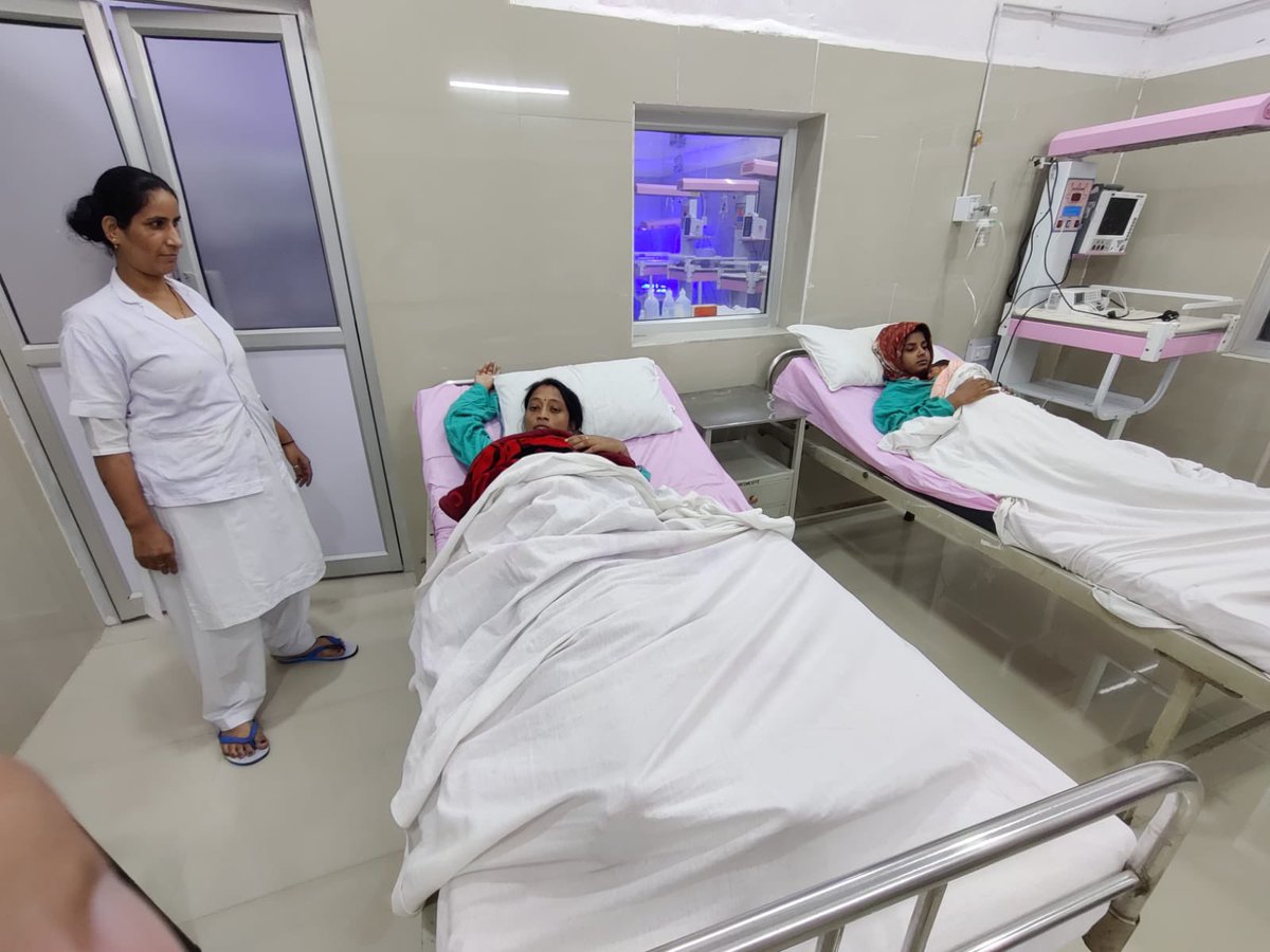 datta_vikram's tweet photo. The transformation ! from an unused SNCU room  into a basic #MNCU setup at DWH Varanasi’s SNCU post @nqocnindia on-site quality mentoring for #MusQan supported by @nhm_up &amp; @UNICEFIndia with leadership at point  of care 
Let’s move towards #MNCU from #SNCU @MoHFW_INDIA @WHOSEARO https://t.co/wQnmLXa8J0