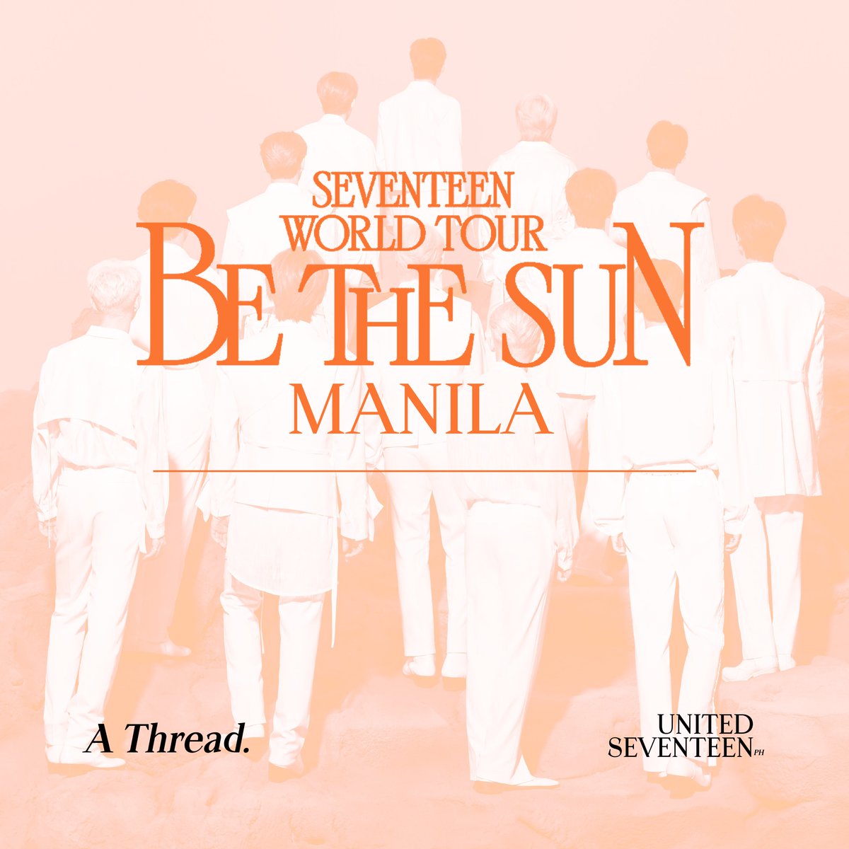 UnitedSeventeen's tweet photo. 📢 [2022.09.15]  

USPH presents Be The Sun in Manila Giveaway~

Hi CARATs 💎, catch us on Be The Sun in Manila as we are going to give some Freebies on both days for Team Labas and Team Concert. 

See you at 6PM for the Announcement👀 #UnitedSeventeenPH_GA https://t.co/yYihI3T7Nh