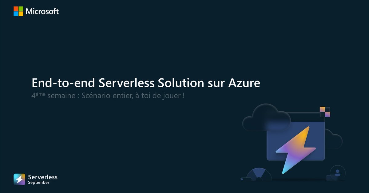 msdev_fr's tweet photo. Le meilleur des RPG du mois : #ServerlessSeptember, on te fait confiance 🙏 Maintenant, c'est à TOI de jouer 😉