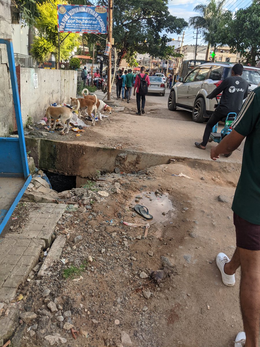 Pattanduragrah1's tweet photo. @TOIBengaluru @MTF_Mobility @Clementcjayakum @BBMPCOMM @Tejasvi_Surya @ArvindLBJP Who will help Govt Authority or Elected Representatives? We are requesting for Help to Make Public Road Safe for Walking, which is in front of Pvt School &amp; Temple, 500m from International Tech Park https://t.co/2qxkRNtIeF