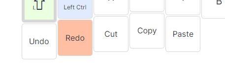definitelyBenny's tweet photo. Best thing I have done so far on my @ErgoDoxEZ #moonlander: Dedicated undo,redo,cut,copy,paste buttons.
No more having to stretch for the control key everytime now!
#zsamoonlander #zsa #keyboards #ergokeyboards https://t.co/3oiFYCWePy