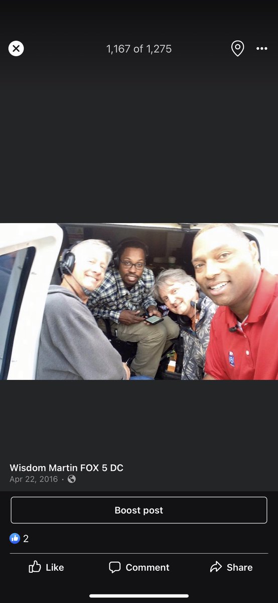 Wisdommartintv's tweet photo. Today celebrating 40 years with our coworker photog extraordinaire &amp; my buddy david Rysak #gooddaydc @DaveFox5DC  #savyvet https://t.co/waQ5CYmj4B