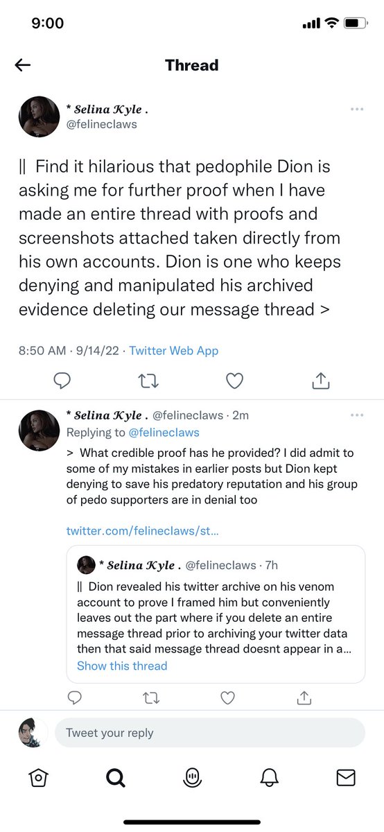 /      nah  this  getting  funny   asf  😂😂

first  of  all  ,   you  asked  for  what  creditable  proof  i  have  provided  to  show  that  even  in  archives  our  chat  doesn’t  exist  (  link  below  )

x.com/symbolicforhop…