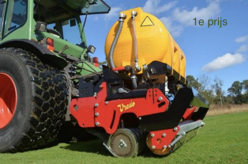 GroenTechniek's tweet photo. We feliciteren de winnaars van de innovatieprijs Gouden Klavertje Vier '22! 1e prijs; Fluid Feeder van @VredoDodewaard, 2e prijs; onkruidverwijderaar Violette van @milatigrass en de 3e prijs is voor @NewHollandAG met de AgXtend. Persbericht: https://t.co/PhaSRkjTrA #ATH22 https://t.co/grdTygB1Xo
