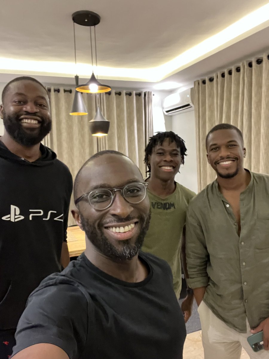 Good times with the crypto bros and oil & gas bros. How often does this  happen 🥳. Ps: good finally meeting @njokuScript.