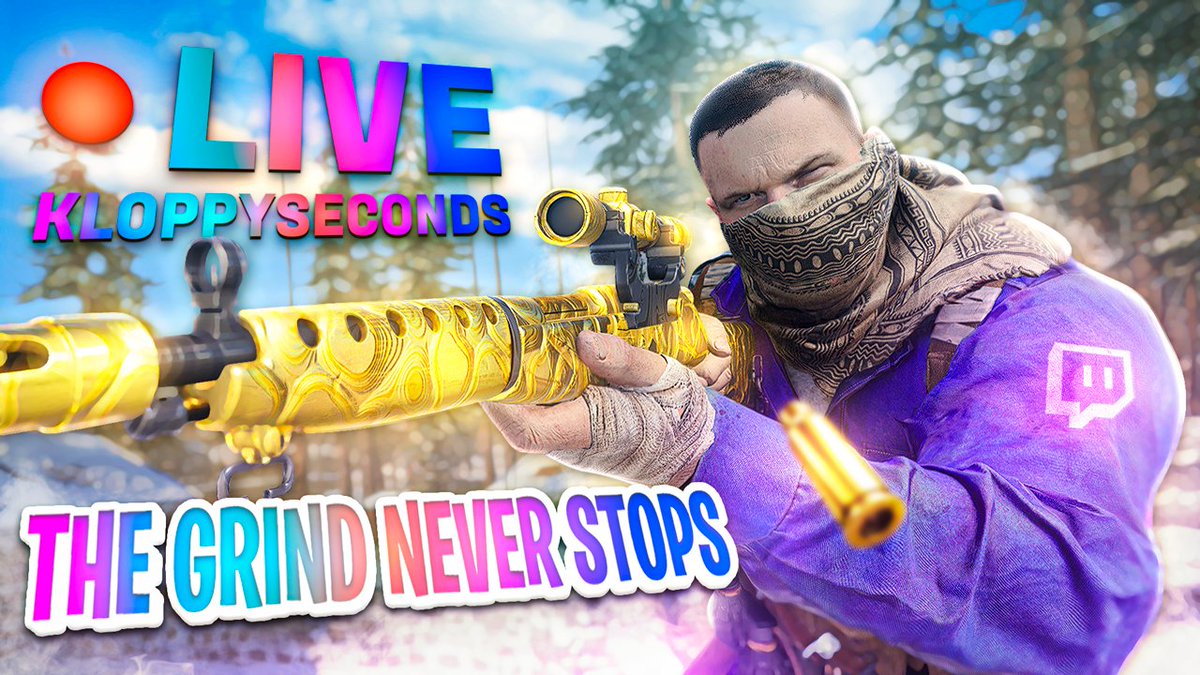 Kloppsteh's tweet photo. Finally got a day off, already hit 🫰🔥 - THE GRIND NEVER STOPS - No mic today, I'll as f 😷 - Have a blessed day, and how we digging the new thumbnail 🤙👀 - Starting off with Sniper Elite, then some Vanguard 🚀🎯 #twitch #streamer #PsyQo #scarredforever https://t.co/DXQQ17VCTa https://t.co/CRT2CcHm0g