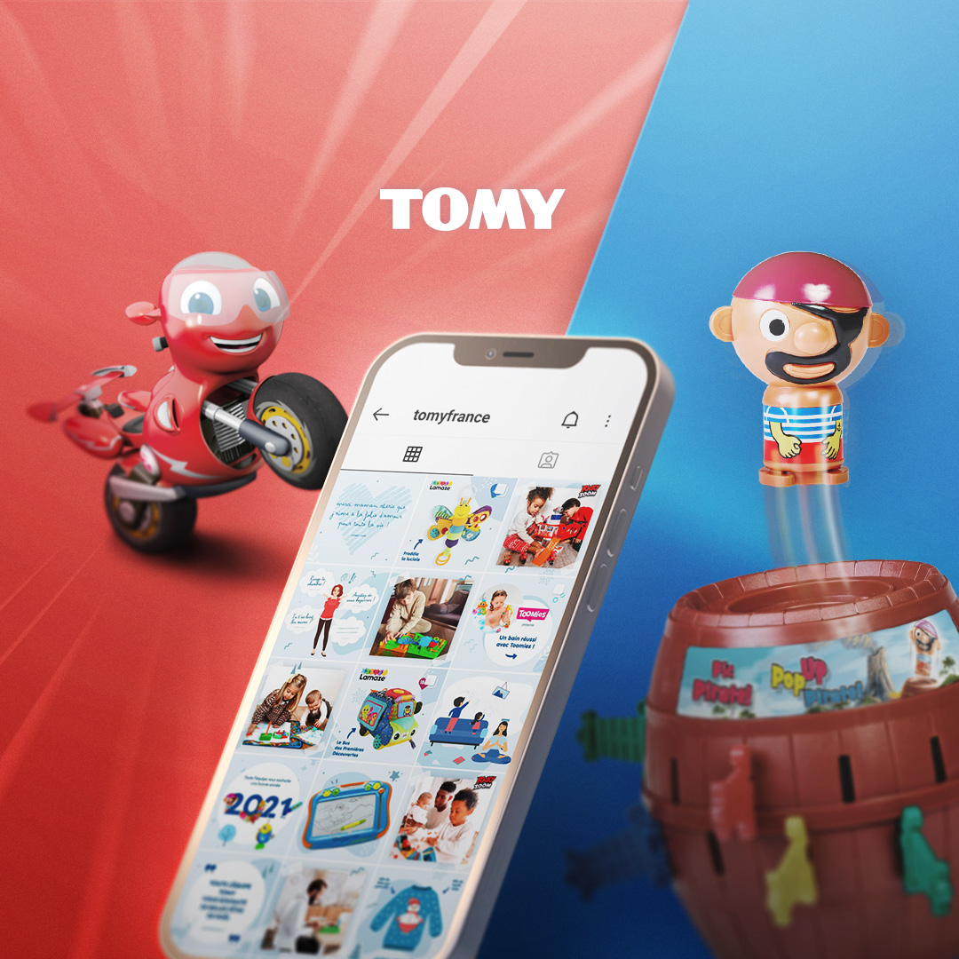 Depuis 2 ans, Gardeners accompagne TOMY, créateur de jouets et d’accessoires de puériculture, sur sa communication digitale !

Community Management, Social Ads, Marketing d'Influence, campagnes Pinterest...

L'aventure continue 🔝
