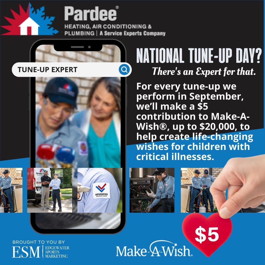 EdgewaterSM's tweet photo. National Tune-Up Day is September 25th! @serviceexperts reminding homeowners to prepare the house for the winter heating season. 
Schedule Today: https://t.co/ePCk5rofsp

#charlestonsc #charleston #lowcountry #heatingandcoolingsystem #maintenance #homeowners #southcarolina #chs https://t.co/iOzaLdCJ7M