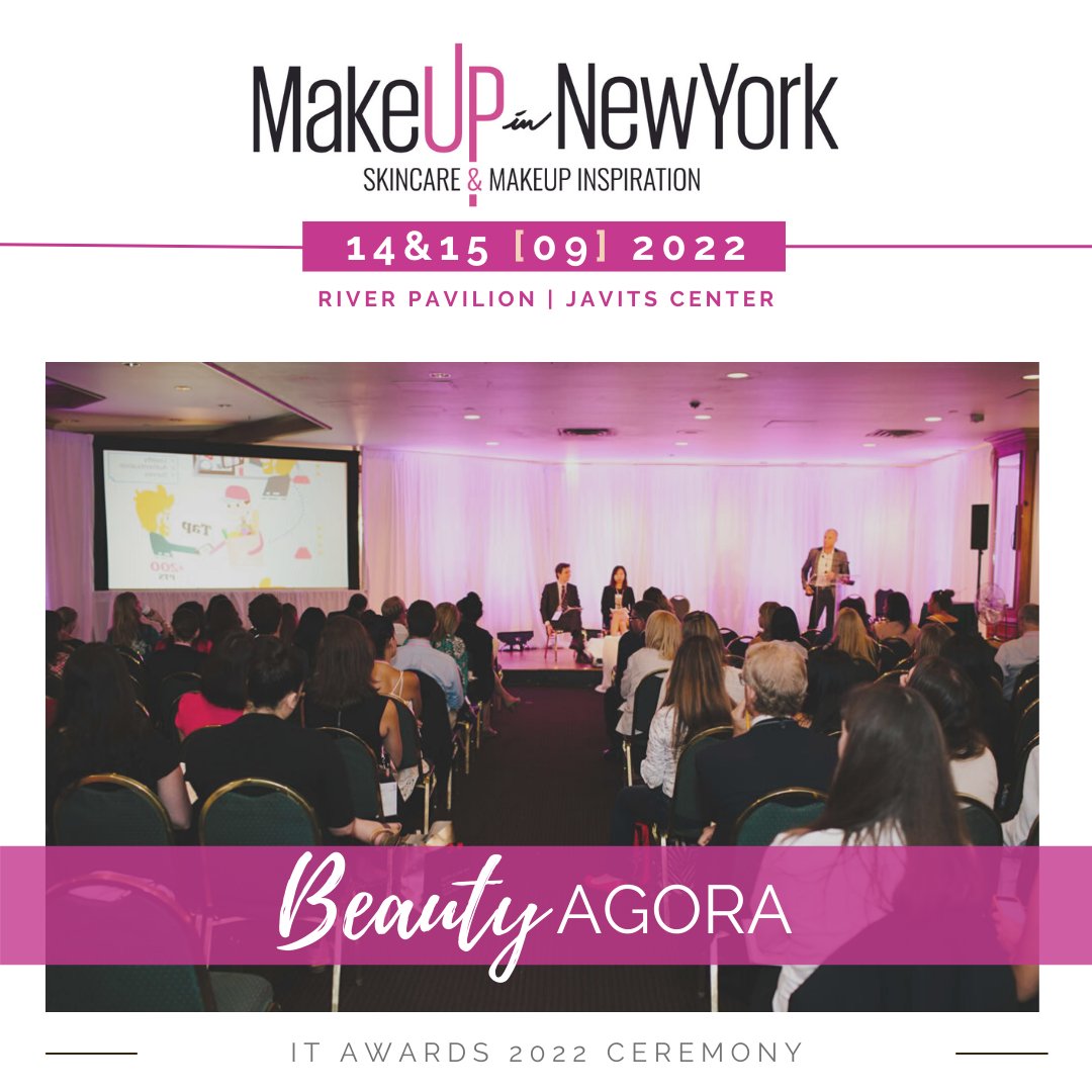 MakeUpInWorld's tweet photo. Find a world of inspiration thanks to our IT AWARDS winners! ✨

Discover the selected products in formulation, packaging, turnkey services and accessories on the Beauty Agora at 9:15!

#MakeUpin #MakeUp #Skincare #BeautyTradeshow #CosmecticsEvent #NewYork #NYC #tradeshow https://t.co/X1enBUJ7qr