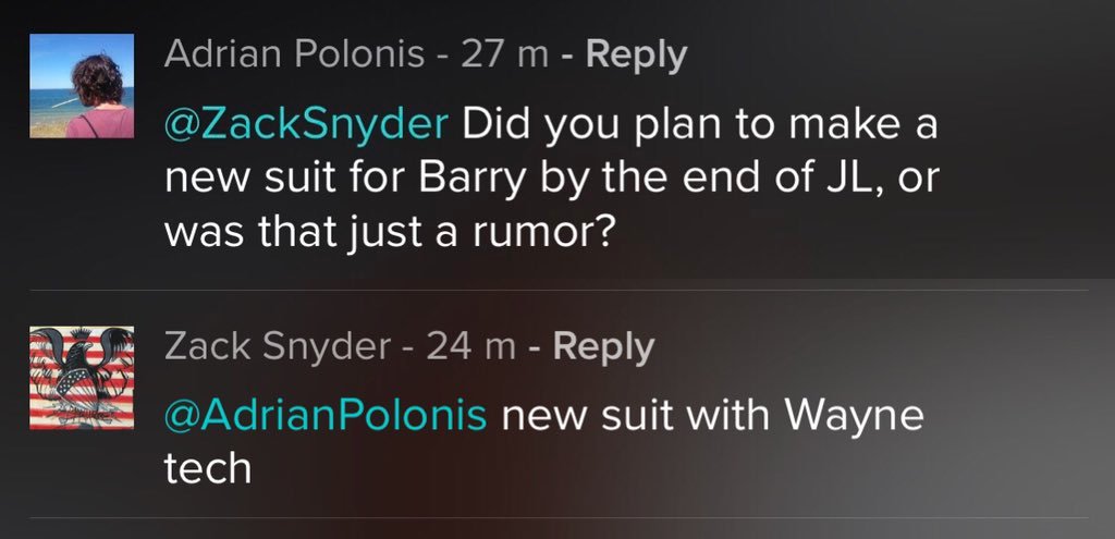 SnyderQueen_'s tweet photo. New #Flash suit #WayneTech
Very, very competitive ice dancing. https://t.co/xz9kiZXuVs