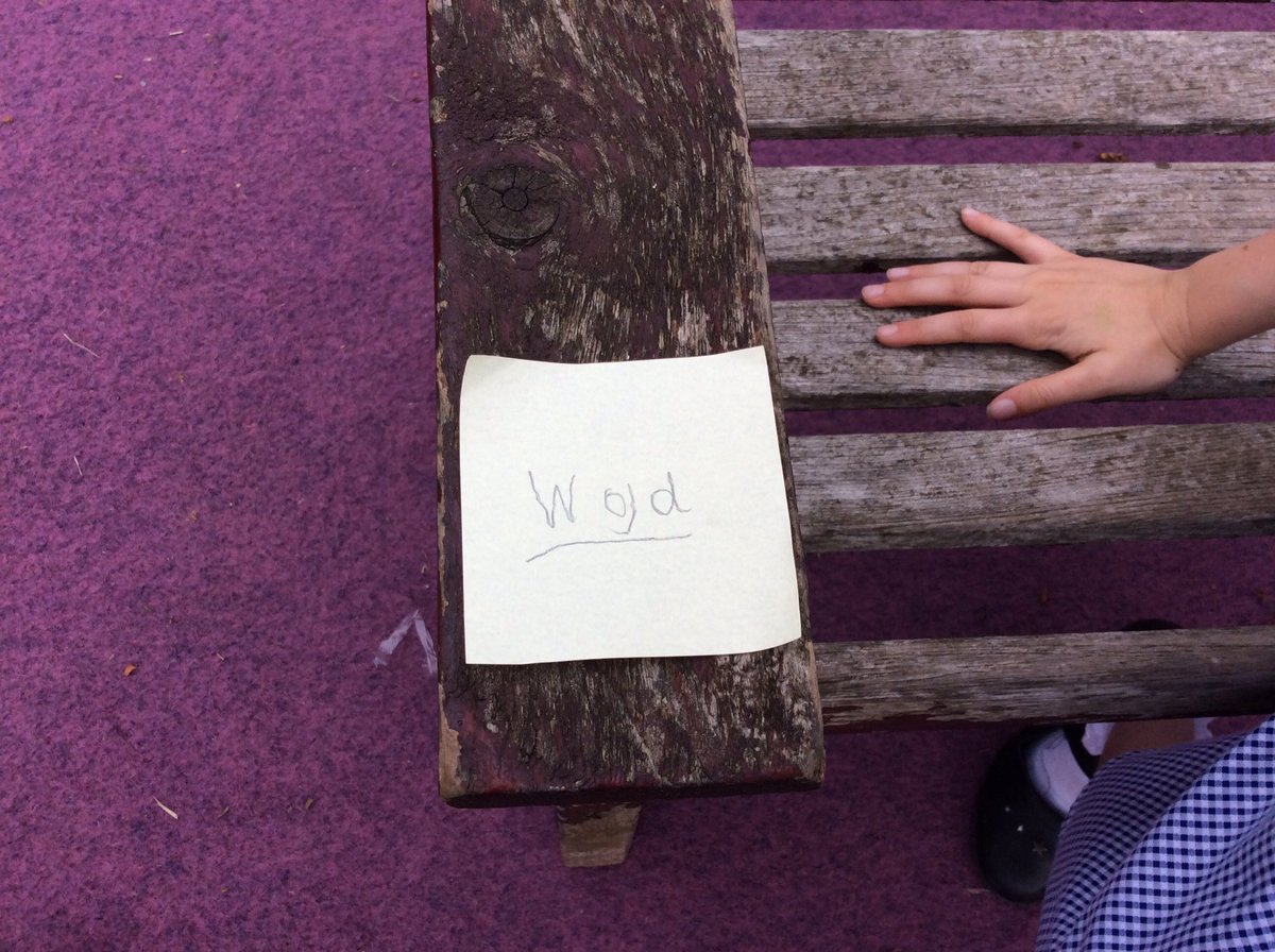 BatheastonPri's tweet image. Willow Class have been looking for different materials in our playground. They hen thought about why an a bject is made from a particular material. #year2science