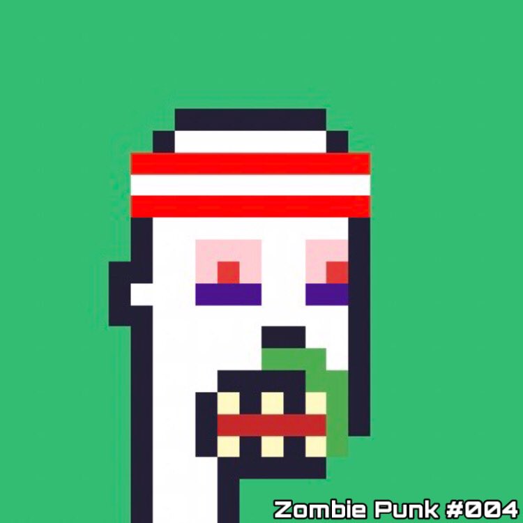 Zombie Punk #004🧟‍♂️‼️

#NFT #NFTs #NFTCommunity #NFTcollectibles #NFTdrop #OpenSeaNFT